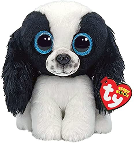 TY Sissy Hund Beanie Boo Regulär | Beanie Baby Weiches Plüschtier | Sammlerstück Kuscheliger Stoffteddy