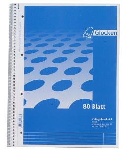 Collegeblock A4 80Blatt Lin.27