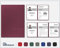 5 Stück 4-teilige Bewerbungsmappen BL-exclusivdruck® MEGA-plus in Bordeaux - Premium-Qualität mit edler Relief-Prägung 'Bewerbung' - Produkt-Design von 'Mario Lemani'
