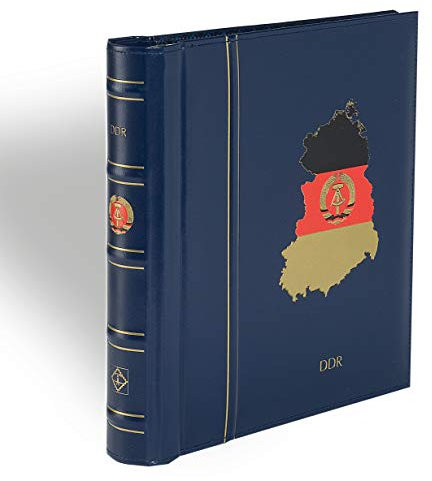 Leuchtturm SF-Vordruckalbum für Briefmarken Perfect DP, im Classic Design DDR 1970-1979, blau