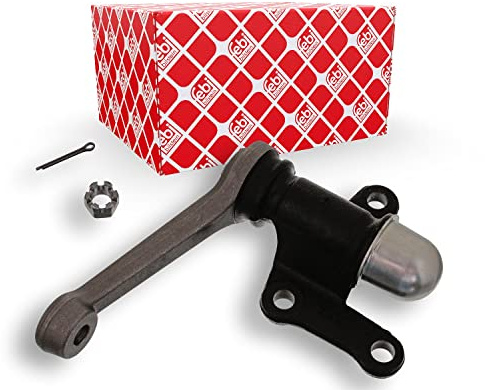 febi bilstein 43282 Lenkzwischenhebel mit Kronenmutter und Splint, 1 Stück | Kompatibel mit: TOYOTA HILUX V Pick-up, HILUX VI Pick-up, VW TARO
