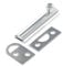 Chrome - Sliding Bolt Flat Cabinet Door Cupboard Slide Bolt Dovetail 63mm