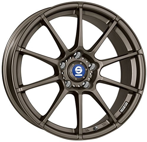 Sparco Assetto Gara matt bronze 7,5 x 17 ET45 5 x 114.3 Hub Bohrung 73,1 Legierung Felgen