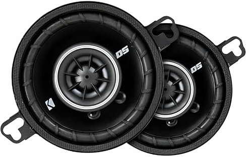 KICKER 43DSC3504 8,7 cm Koax-LS Schwarz
