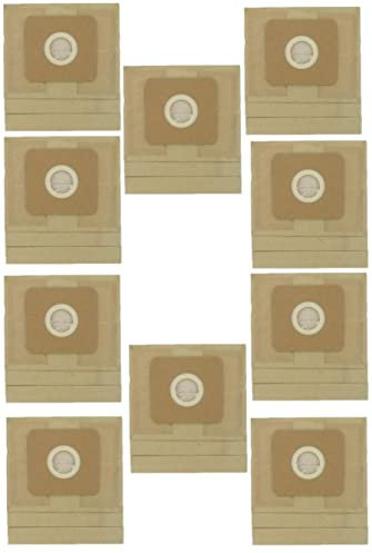 FIND A SPARE Strong Double Lined Paper Dust Bags for Argos Value VC-06 Vacuum Cleaner (Pack of 10)