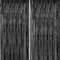 CHRORINE 2pcs 3ft x 8.3ft Black Tinsel Fringe Curtains Streamers Photo Backdrop for Birthday Graduation Halloween Anniversary Party Decorations
