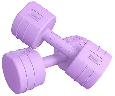 ZXQZ Dumbbell Fitness Manubri, per Allenamento con Pesi a Mano Gambe Magre Vita Sottile Fianchi Bodybuilding Fitness, (confezionato in Coppia) Manubrio Piccolo (Color : Style3, Size : (1.5kg) x2)