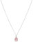 Halskette Rosenquarz Sterling silber 925