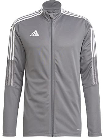 Adidas GM7306 TIRO21 TK JKT Giacca Uomo Team Grey Four 3XL