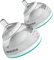 Nanobebe Lot de 2 biberons pour lait maternel (innovation primée pour les bébés allaitants), allaitement de nouveauné, anticolique, loquet parfait, préserve les nutriments du lait maternel, bleu