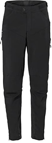 VAUDE Herren Mens Qimsa Softshell Pants Ii Hose, Black/Black, S EU