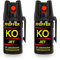 Pfefferspray KO Jet Hundeabwehr Verteidigungsspray 40 ml Abwehrspray Pepper Defender (KO Jet 40 ML 2er Set)
