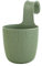 Gariella 1 x Blumentopf zum Hängen, integriertes Drainagesystem, Farbe: Moos-Grün, Ø 15 cm, Pflanztopf-Kübel, Hängetopf, widerstandsfähig, rund, wetterfest, Kunststoff