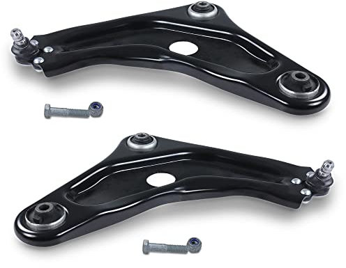 BESTPRICE 2x Querlenker Vorderachse vorne unten links & rechts Kompatibel mit CITROËN C3 III (SX), C3 PICASSO (SH_), PEUGEOT 207 (WA_, WC_), 207 (WD_) (WA_, WC_) (WK_), 208 I (CA_, CC_)