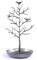 igadgitz home U7251 Jewellery Tree, Decorative Bird Jewellery Organiser Tree, Ornamental Jewellery Stand, Jewellery Holder - Gun Metal