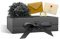 RUIXUE Black Gift Box 10.2x7.5x3.3 Inches,Gift Boxes with Lids Greeting Cards and Shredded Paper,Gift Boxes for Presents,Suitable for Gift Wrapping Birthday Wedding Christmas.