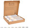 Tadussi ® Saunahandtuch Fouta Hamamtuch XXL [3er Set] Ideal als Strandtuch Picknickdecke für Damen & Herren - Groß 100x200-100% Baumwolle - Set Sidibousaid (Blau Taupe Gelb)