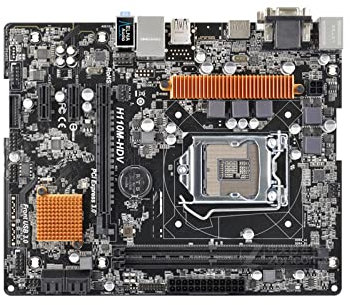 Fit For ASRock H110M-HDV Desktop 1151 Motherboard H110 Socket LGA1151 DDR4 SATA3 USB3.0 32GB Desktop Used Mainboard Original