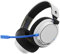 Skullcandy SLYR Pro Wireless Multi-Platform Gaming Headset, Bluetooth Headphones, Up to 24 Hrs Battery, PC, PlayStation, Nintendo Switch, 2.4GHz Low Latency Wireless Transmitter Included - White/Blue