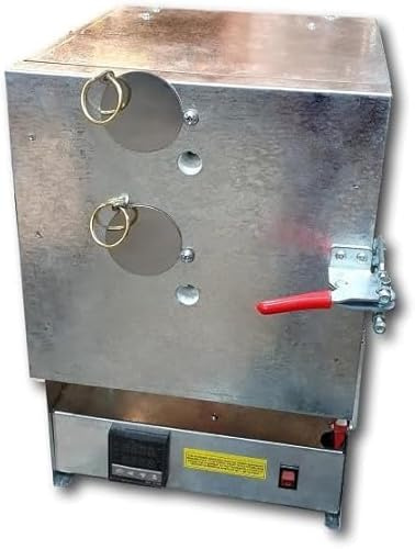 Horno de mufla eléctrico R14-L 950°C con controlador P.I.D fácil de usar