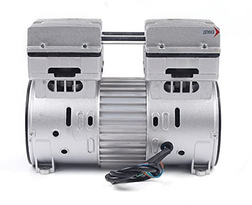 Druckluft Kompressor Motor Ölfreies Aggregat 145L/min 65dB leise ölfrei flüster Compressor ölfreier Luftkompressor Kopf Leise Silent Druckluft 8 Bar 750W
