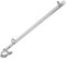 Asta per Bandiera per Barche, Installazione su Binario in Acciaio Inossidabile da 40 Cm Accessori Hardware Asta per Bandiera Asta per Bandiera in Acciaio Inossidabile di Grado