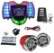 Yuattory Audio Moto Altoparlanti Stereo Lettore MP3 Senza Fili Bluetooth Audio FM Impermeabile per Motore Scooter Bike ATV UTV