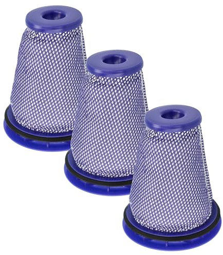 vhbw 3X Vormotorfilter kompatibel mit Dyson Big Ball 1, Allergy, 2, Allergy 2 Staubsauger - Motorschutzfilter, Abwaschbar