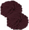 bechoanigel 2 Stück Dicke Wolle Garn 500g, Armstricken Wolle Dickes Garn, XXL Weiches Chunky Wolle, Super Weich Chenille Wolle zum Häkeln für Decken, Schals, Mützen, Haustier Nest (Kaffee)