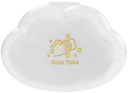 Genérico Foglie di sapone portatili,Sapone per le Mani 50 Fiocchi di sapone Nuvola | Fiocchi di sapone profumati sulla nuvola amichevoli della pelle, sapone per le mani da campeggio, interni