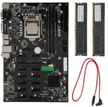 Scheda madre per PC, VGA DVI Porta USB G3930 CPU Scheda madre CPU Combo PCB PC Desktop