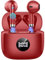 Wireless Earbuds, Bluetooth 5.4 Headphones in Ear with 4 ENC Noise Cancelling Mic, Wireless Earphones 40H Playtime, HiFi Stereo Deep Bass Bluetooth Earbuds, Wireless Headphones IP7 Waterproof, Red