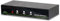 Rdxanc Conmutador de sonido profesional para amplificadores y altavoces con doble canal de salida, uso en estudio de escenario