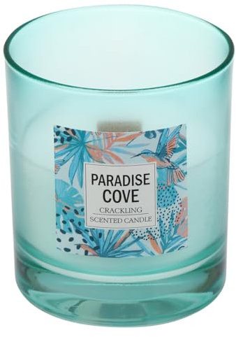 Wiedemann Knisterkerze Duftkerze Paradise Cove Türkis 79/65 mm