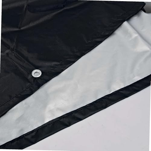WERKA PRO Housse de Protection Renforcée pour Barbecue 180 x 80 x 120 cm | Aluminium, imperméable, sécurisé, usage extérieur et barbecue, tissu oxford 420D