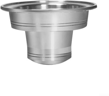 Hasaller Adattatore per capsule per macchina da caffè, kit di conversione professionale per cialde da caffè, in acciaio inox, supporto per filtro in acciaio inox, sistema convertitore cialde (YN01)
