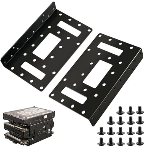 Joycabin Cadre de montage SSD pour SSD de 2,5 à 3,5 pouces, support de montage SSD, montage interne, support d'extension pour jeux, vidéo, stockage de données, mémoire PC, baie d'extension