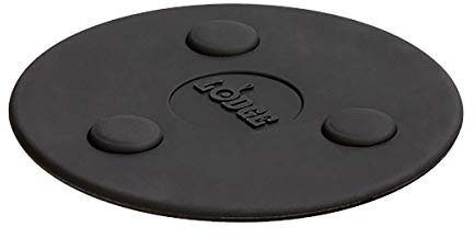 Lodge Dessous de Plat aimanté en Silicone 14,6 cm Noir