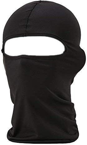 UTOVME Multifunktionen Gesichtsmaske Sport Balaclava Maske Warm Fahrrad Ski Snowboard Schwarz