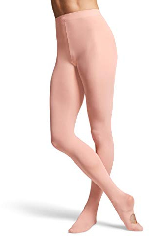 Bloch Dance Girls Contour Soft Adaptatoe Tights, Ballet Pink, Child-Medium