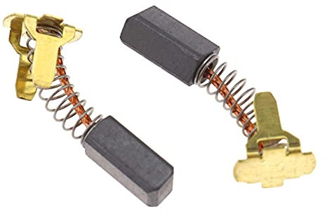 ENET Lot de 2 brosses à charbon 999-054 compatibles avec Hitachi G18DL G18DMR G14DL G14DMR G14DSL