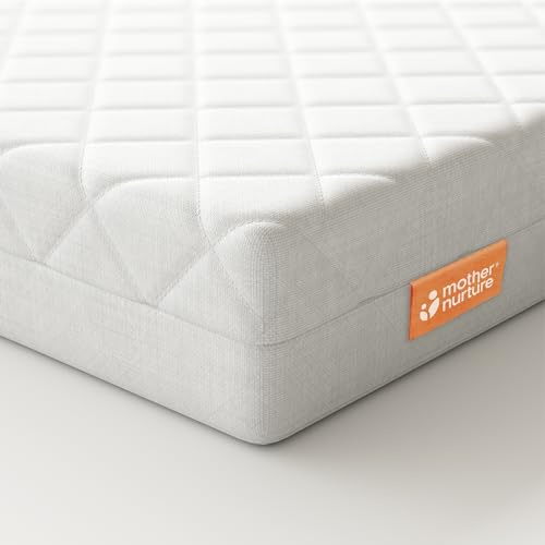 MOTHER NURTURE Classic Taschenfederkernmatratze für Kinderbett, 120 x 60 x 10 cm