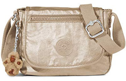 Kipling Sabian Mini-Umhängetasche, Gold (Golden Rod Metallic), Einheitsgröße