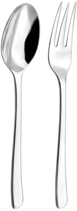 Couzon J'ai Goûté - Fourchette et cuillère de service en coffret