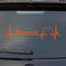 Hellweg Druckerei Rostock Herzschlag Puls Stadt Liebe Auto Aufkleber Sticker Heckscheibenaufkleber