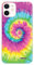 Evetane Case for 5.4 inch iPhone 12 Mini, Tie and Dye Rainbow