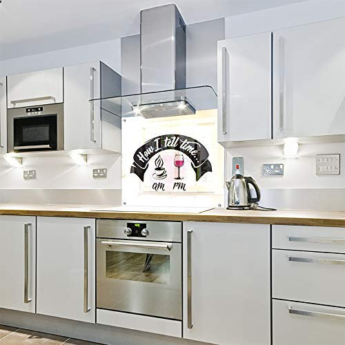 Wine Time - Printed Kitchen Glass Splashback (900w x 800h)