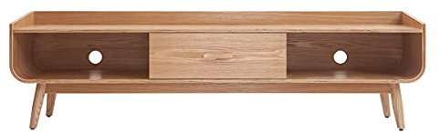 Miliboo TV-Möbel Vintage Nussbaumholz 180 cm Hallen