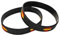 Pulsera de Goma de Silicona Gruesa con diseño de banderitas de España - 1 Unidad