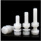 20PCS M8,20mm,Nylon blanc à vis hexagonal lave-écrou de rondelle de vis à tête hex-filetée métrique vis à vis en plastique